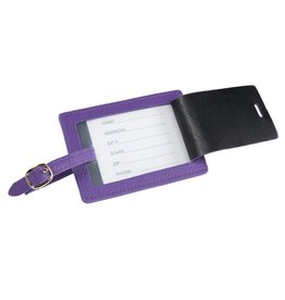 Brouk & Co Stanford Luggage Tag Purple