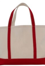 CB Station Large Canvas Boat Tote Red