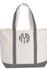 CB Station Medium Grey Canvas Tote CB Station Medium Grey Canvas Tote