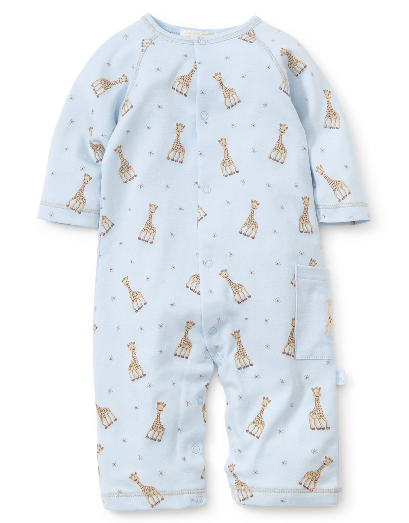 Kissy Kissy Playsuit Sophie the Giraffe Blue xx