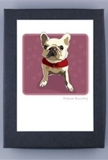 Paper Russells French Bulldog White