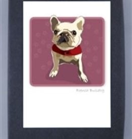 Paper Russells French Bulldog White