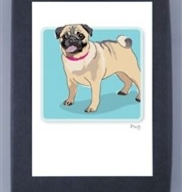 Paper Russells Pug Standing