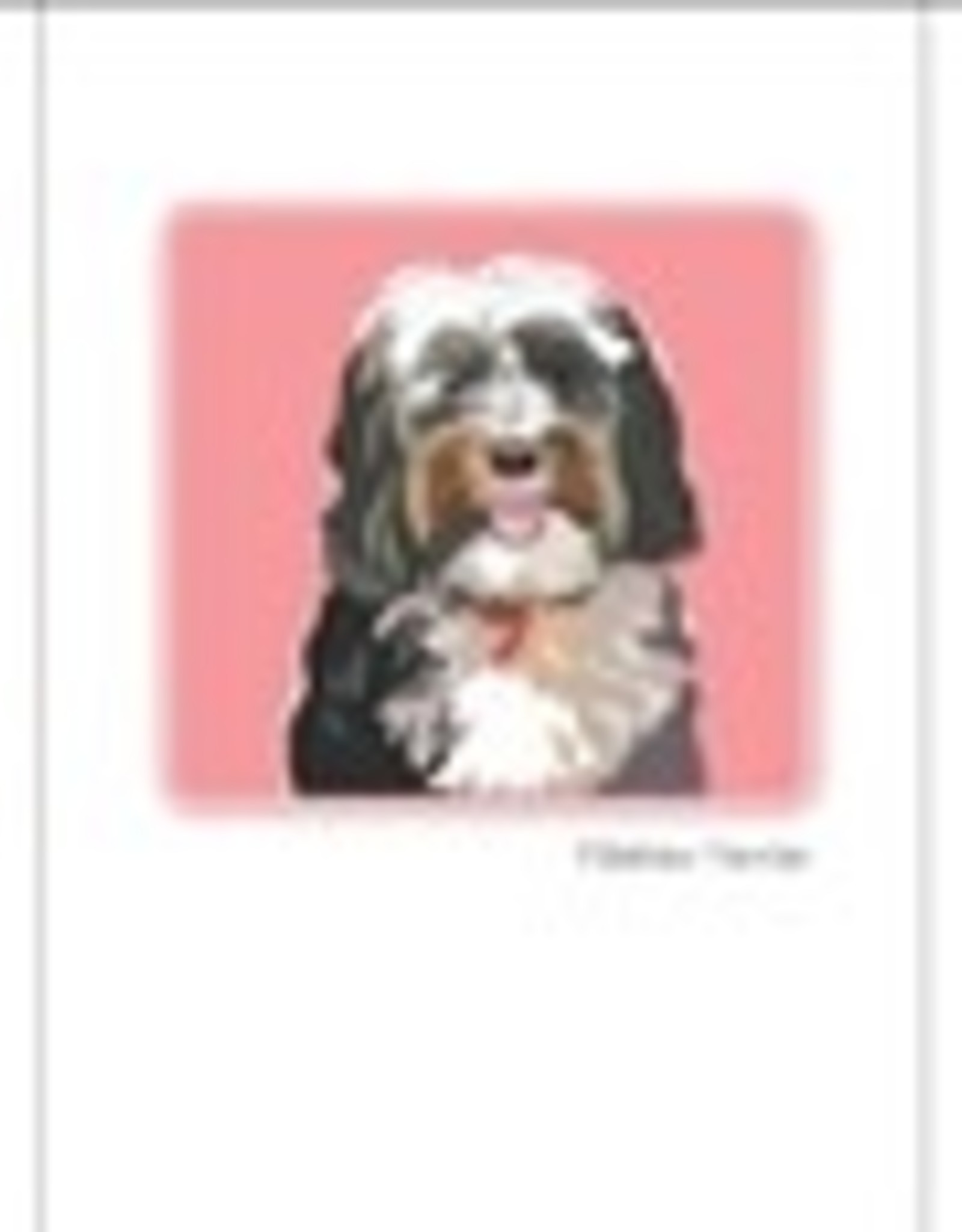 Paper Russells Tibetan Terrier