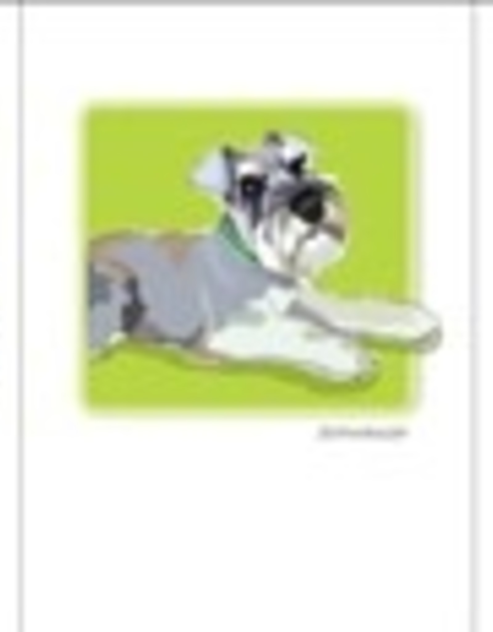 Paper Russells Schnauzer Floppy-2