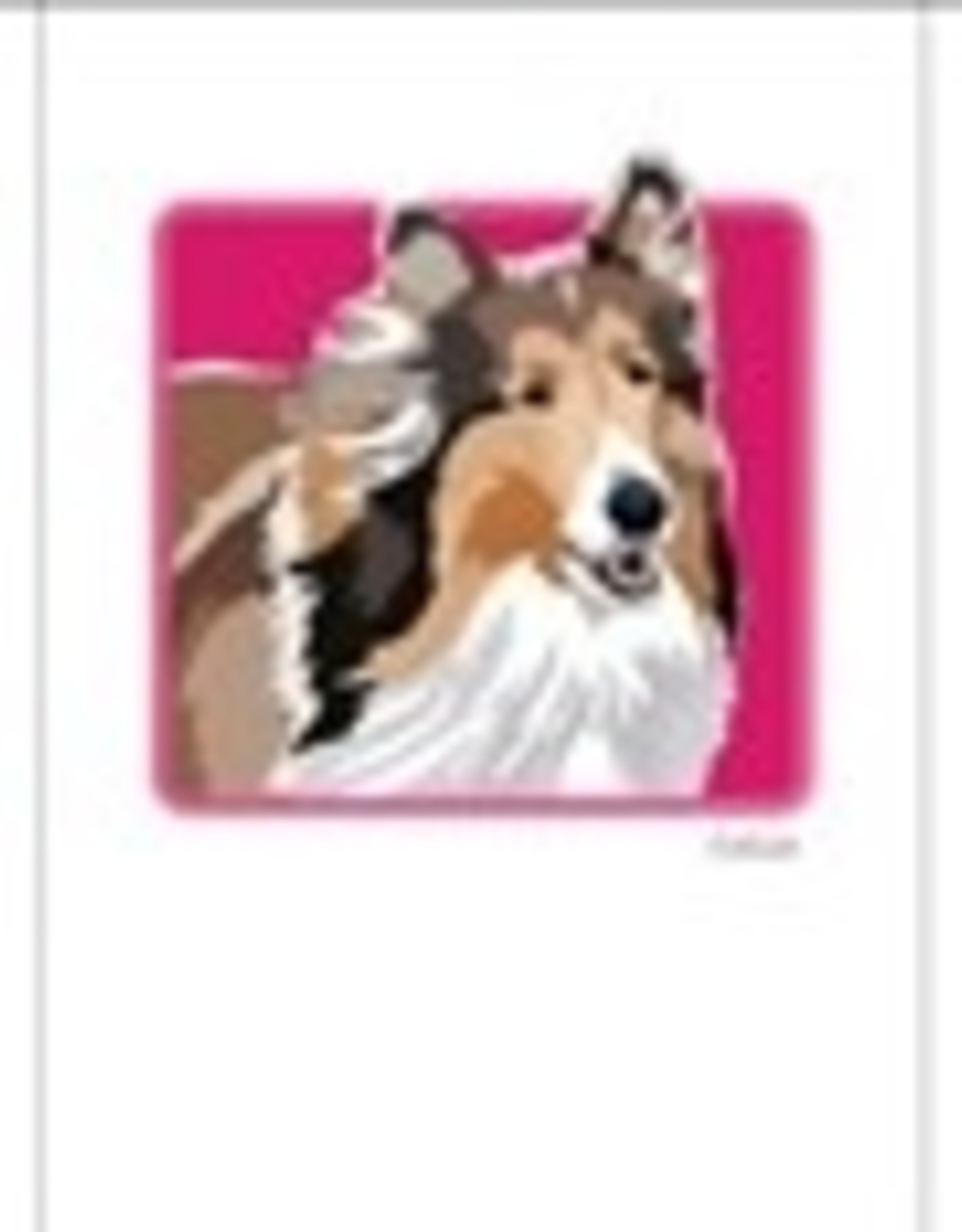 Paper Russells Collie Notecards