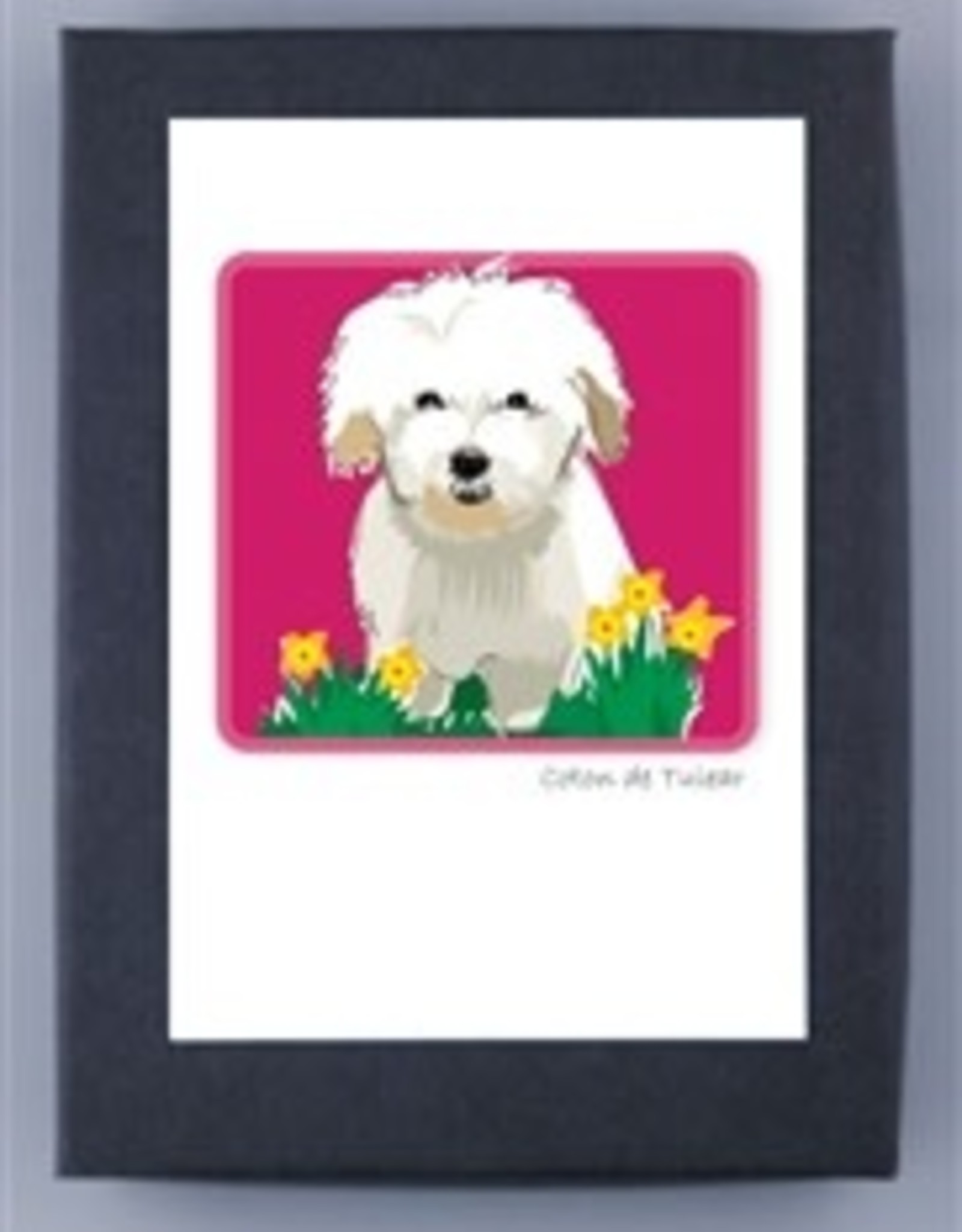 Paper Russells Coton de Tulear Notecards