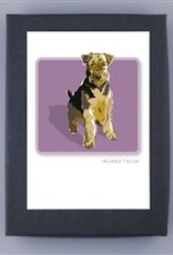 Paper Russells Airedale Terrier Notecards