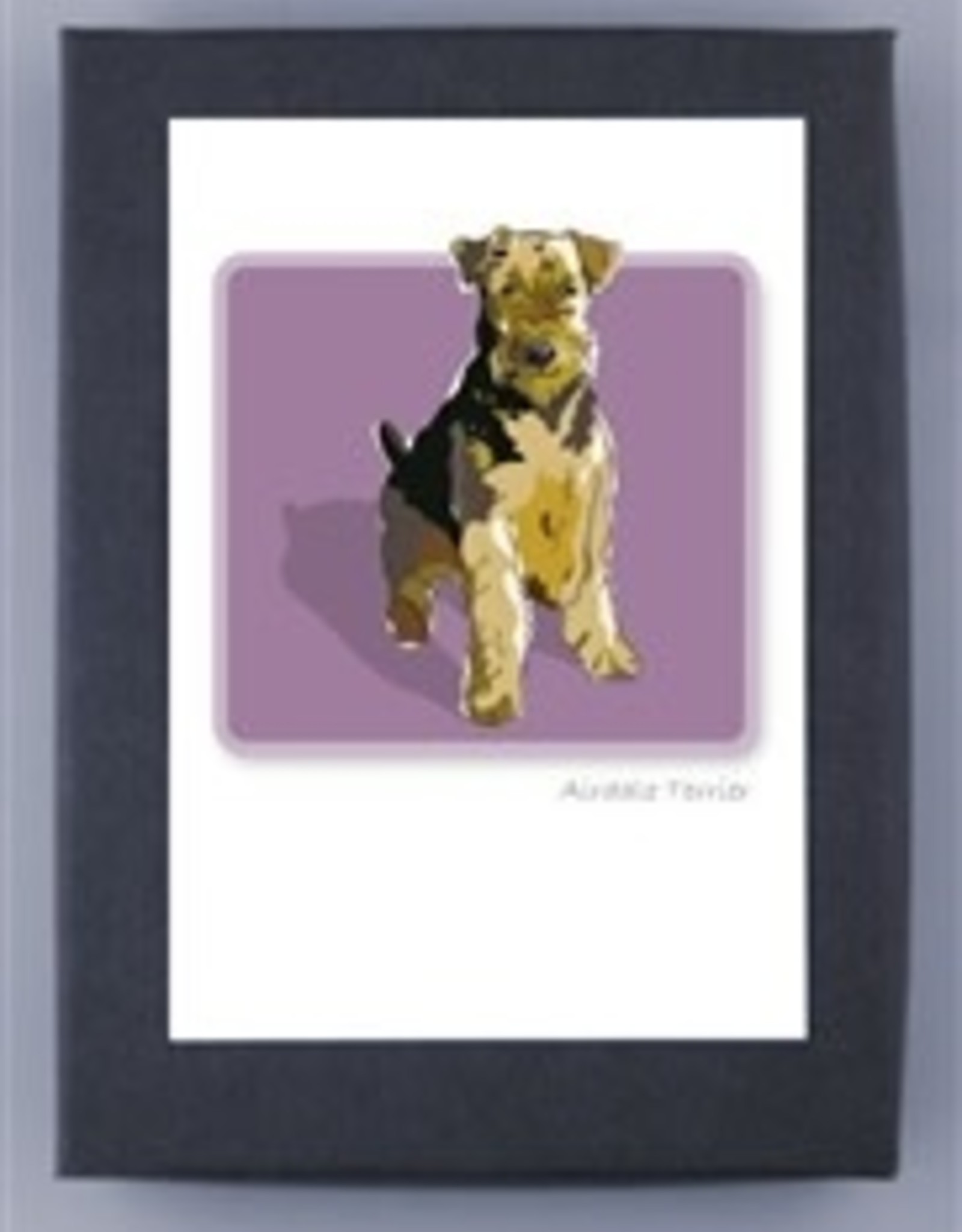 Paper Russells Airedale Terrier Notecards