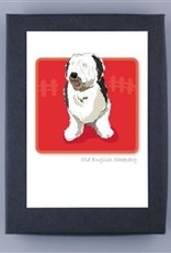 Paper Russells Old English Sheep Dog
