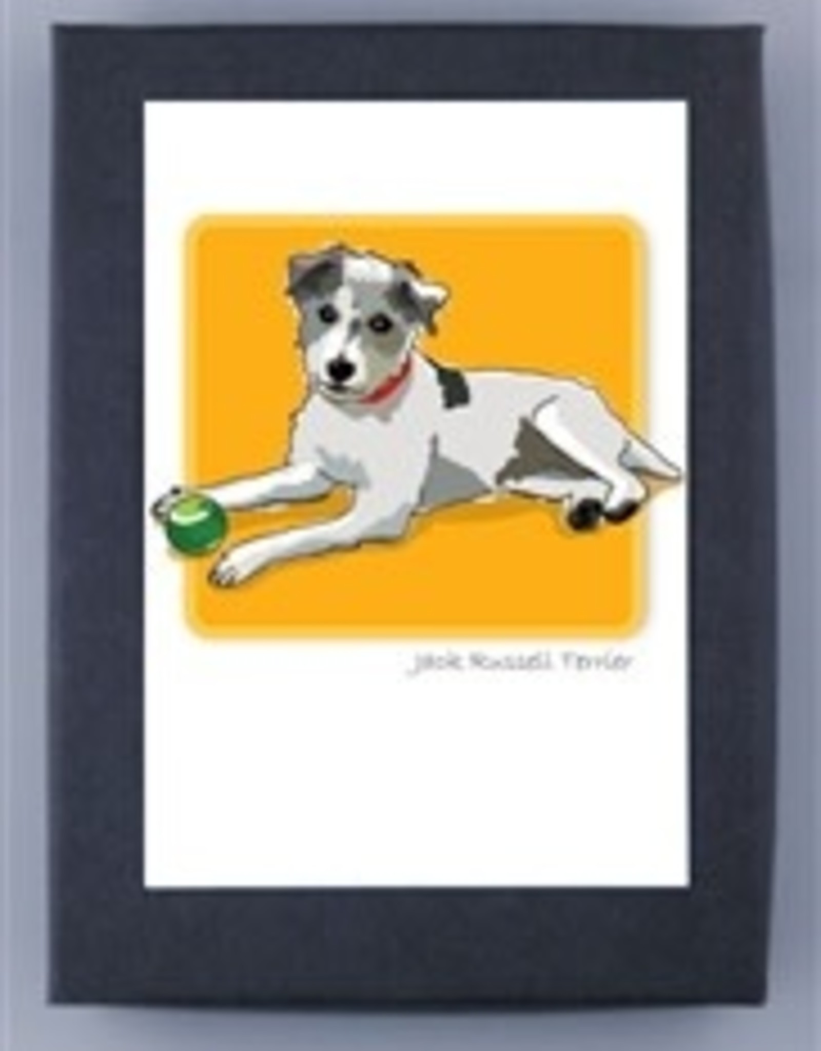 Paper Russells Jack Russell Wire Coat Notecards