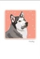 Paper Russells Husky & Stars Notecards