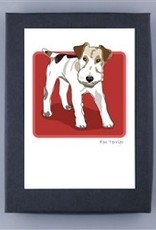Paper Russells Fox Terrier Notecards