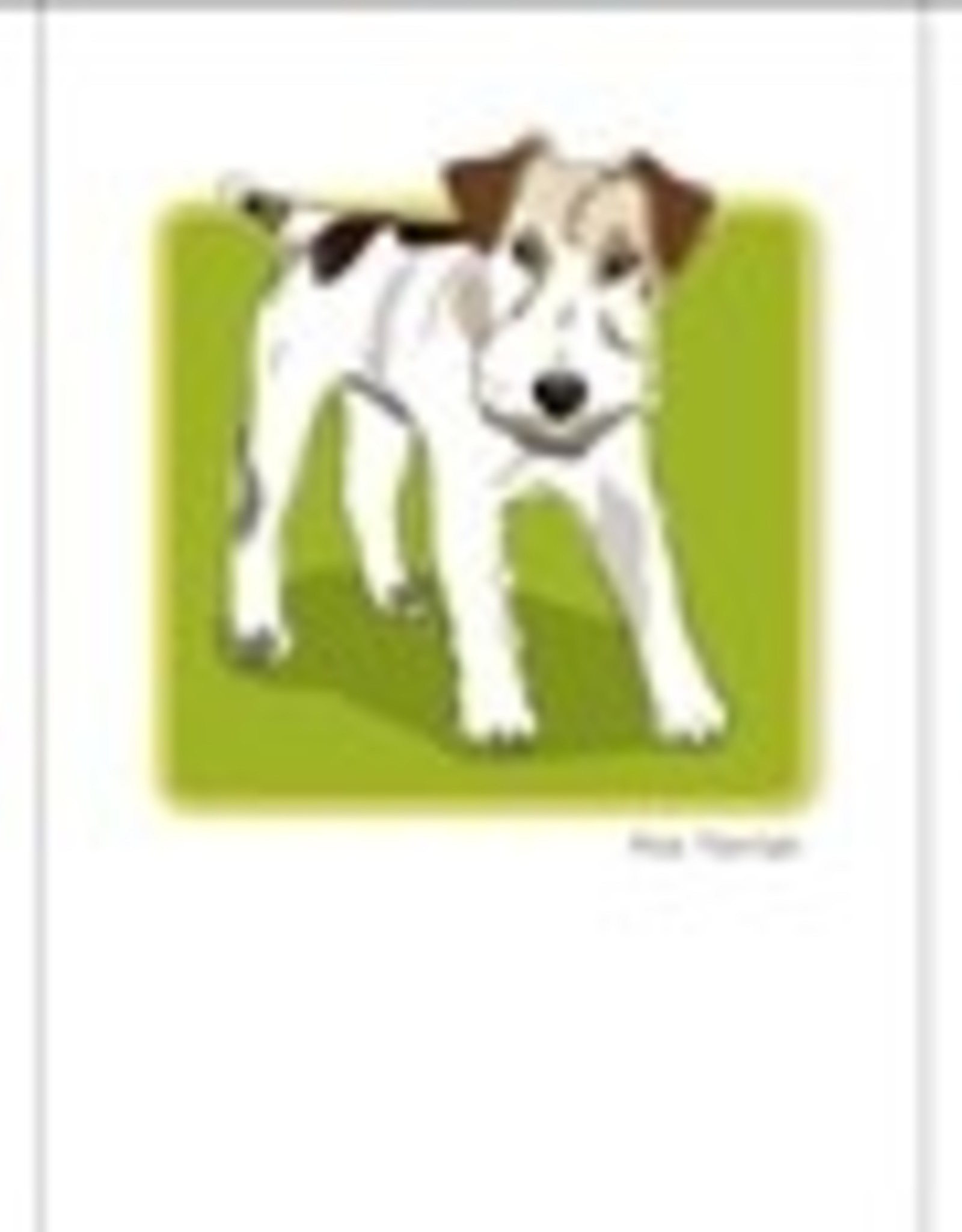 Paper Russells Fox Terrier Notecards
