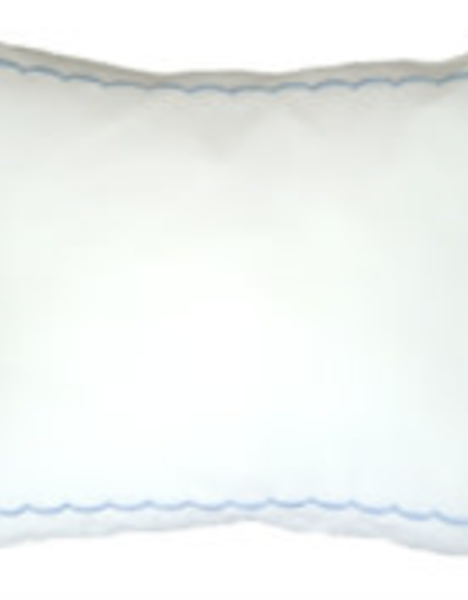 gerbrend Creations Elbow Pillow Interior Blue Scallop 9x12"