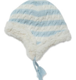 Angel Dear Sherpa Pilot Hat Blue