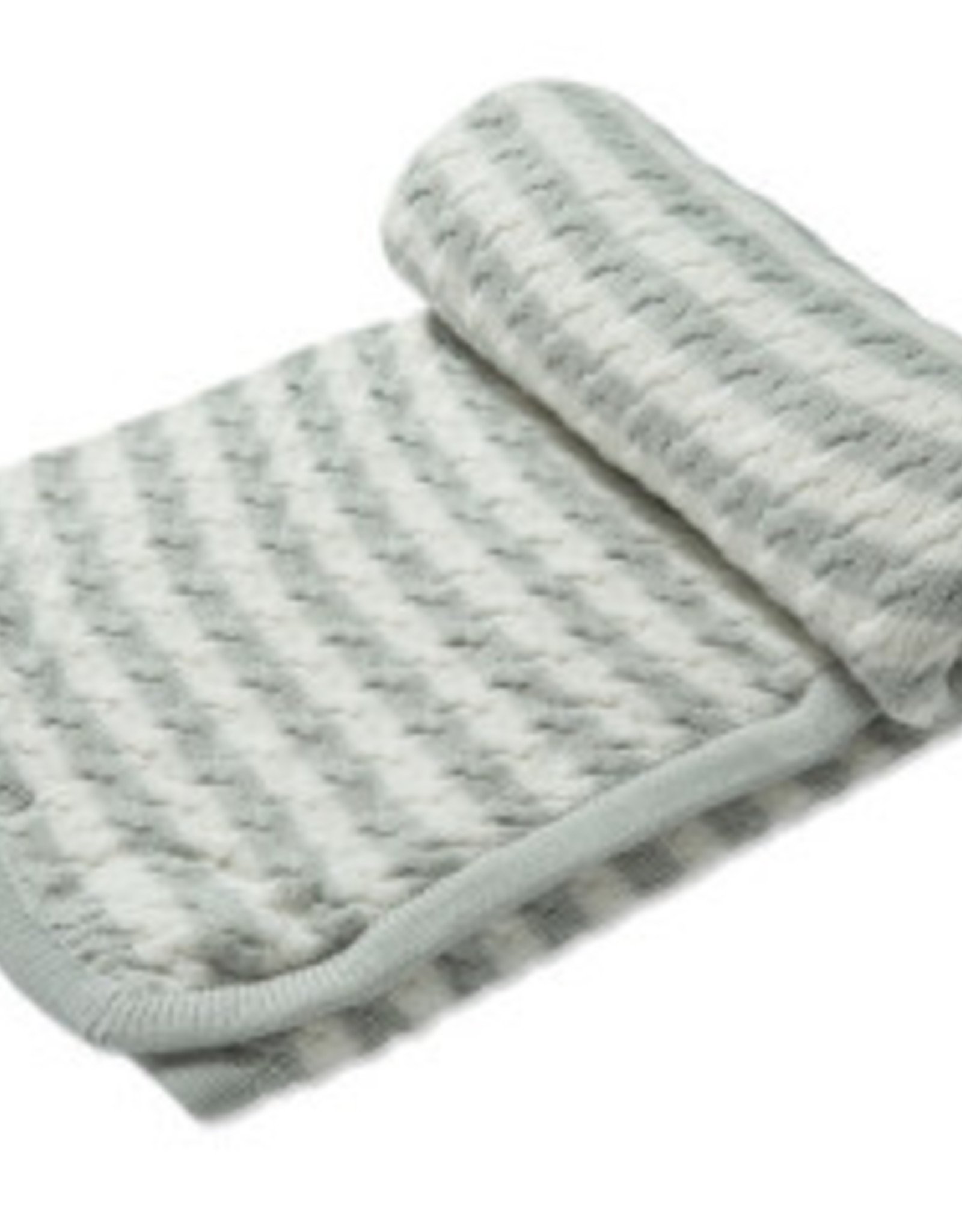 Angel Dear Sherpa Blanket Grey