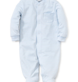 Kissy Kissy Footie Blue Stripe Zip