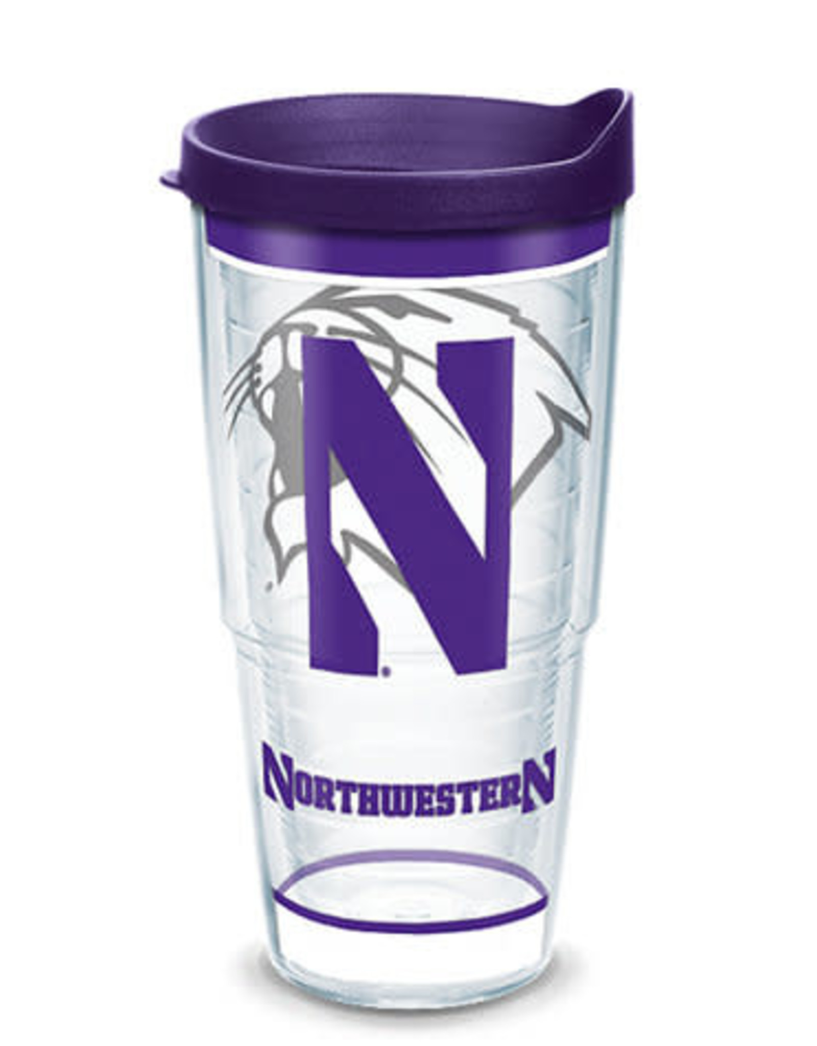 Tervis Tumbler 24oz/Lid Northwestern Wildcats spirit