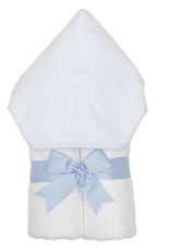 Three Marthas Everykid Towel Blue Seersucker