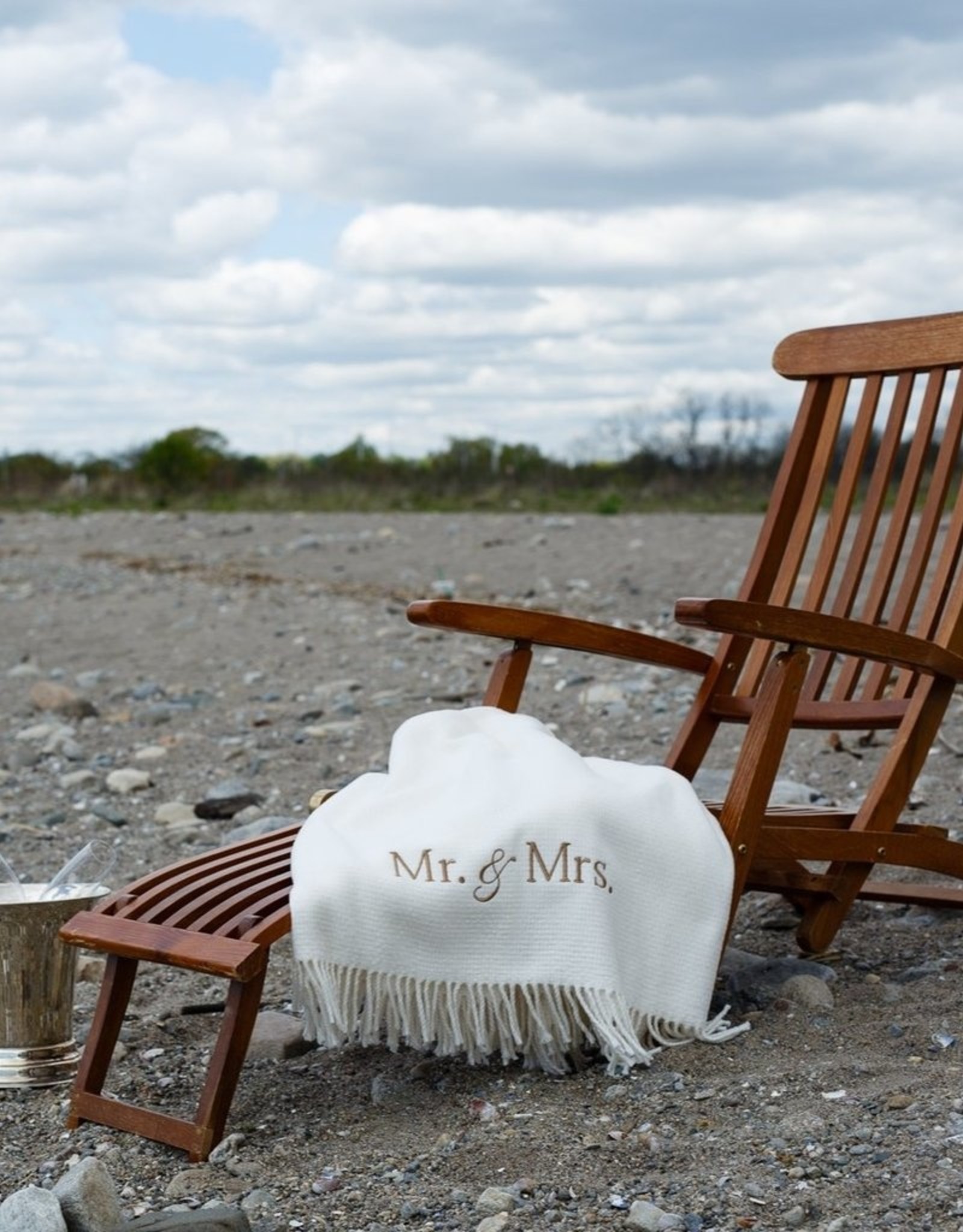 A Soft Idea Ocean Cotton Throw