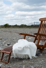 A Soft Idea Candy Stripe Throw Lagoon