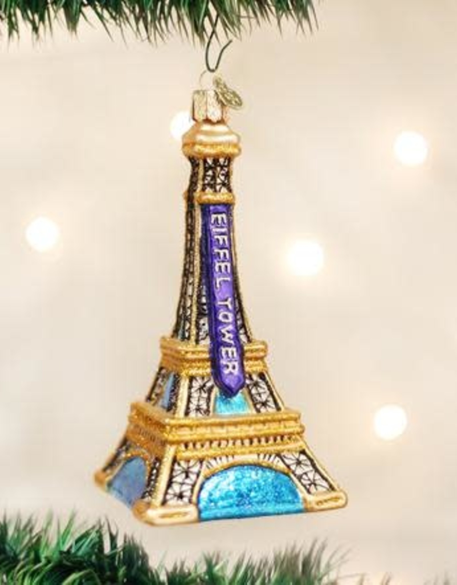 Old World Christmas Eiffel Tower Ornament