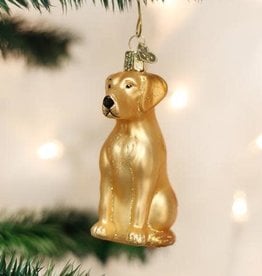 Yellow Lab Ornament