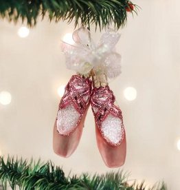 Old World Christmas Ballet Slippers Ornament