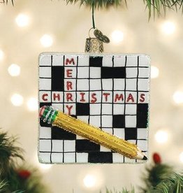 Old World Christmas Ornament Crossword Puzzle