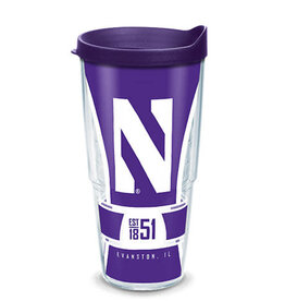 Tervis Tumbler 24oz/lid Northwestern Spirit
