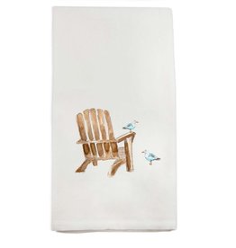 French Graffiti Beach Chair Towel
