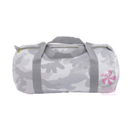 Mint OhMint Medium Duffle Grey Camo Seersucker