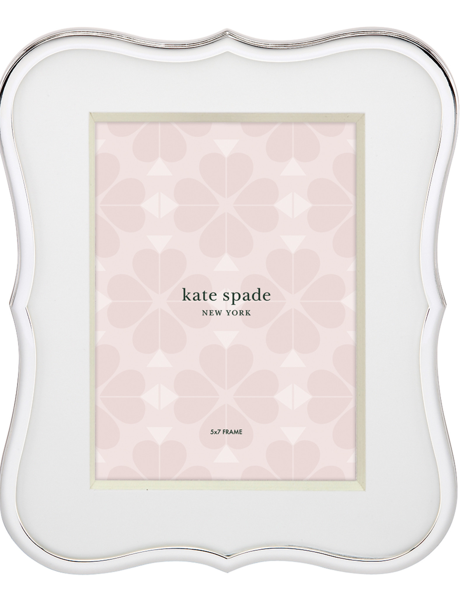 Kate Spade Crown frame Silver 4x6