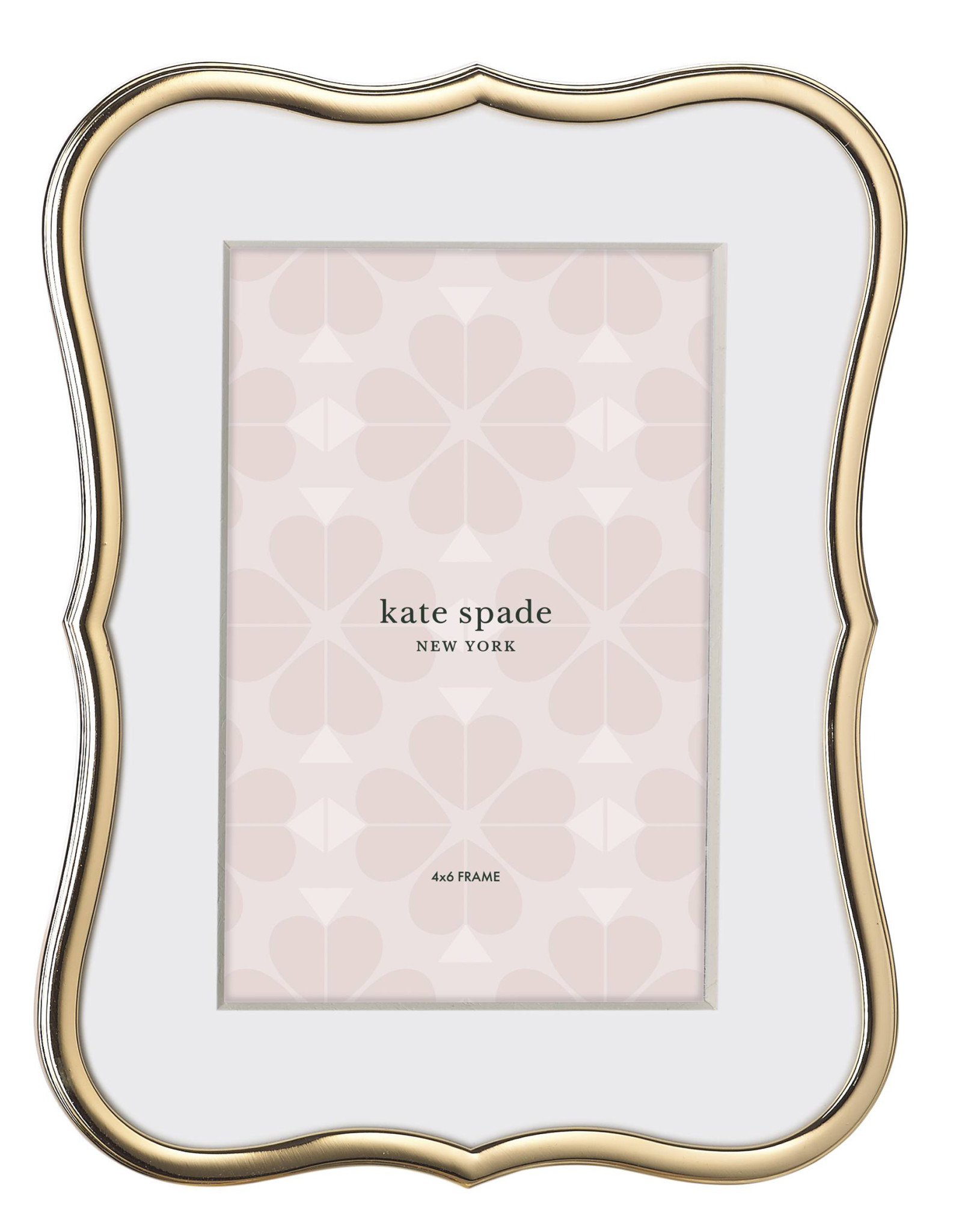 Kate Spade Crown gold frame 4x6