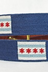 Smather's & Branson Belt Chicago Flag xx