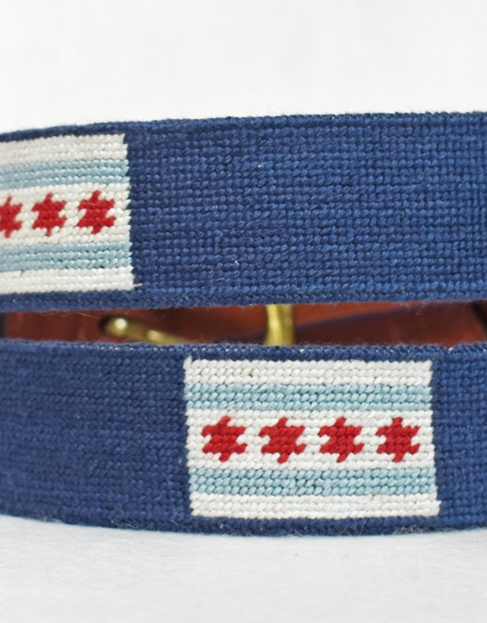Smather's & Branson Belt Chicago Flag xx