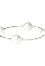 Made As Intended White Pearl Blessing Bracelet