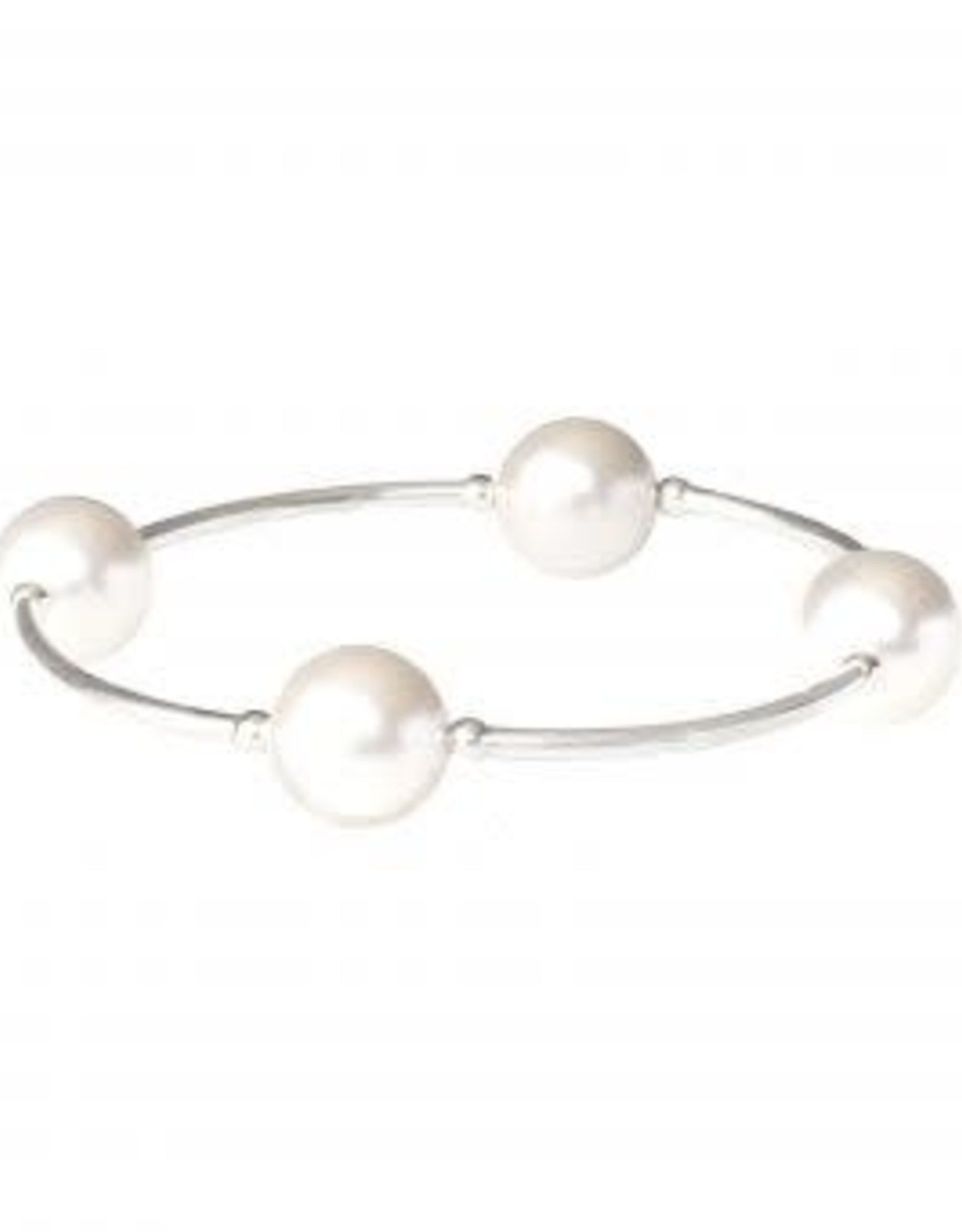 Made As Intended White Pearl Blessing Bracelet