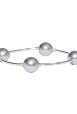 Made As Intended 12mm Silver Pearl Blessing Bracelet