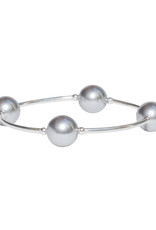 Made As Intended Silver Pearl Blessing Bracelet