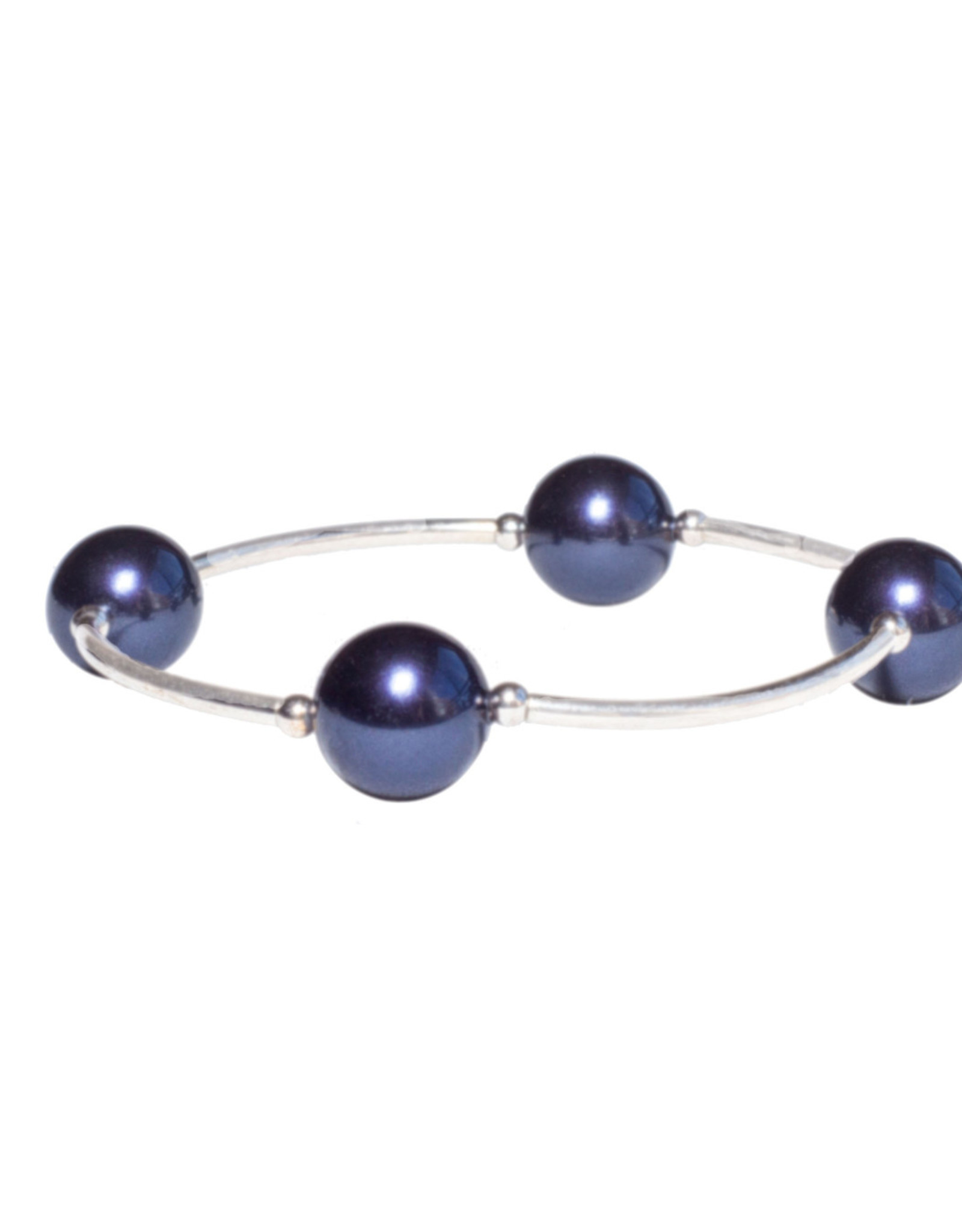 Made As Intended Midnight Blue Pearl Blessing Bracelet