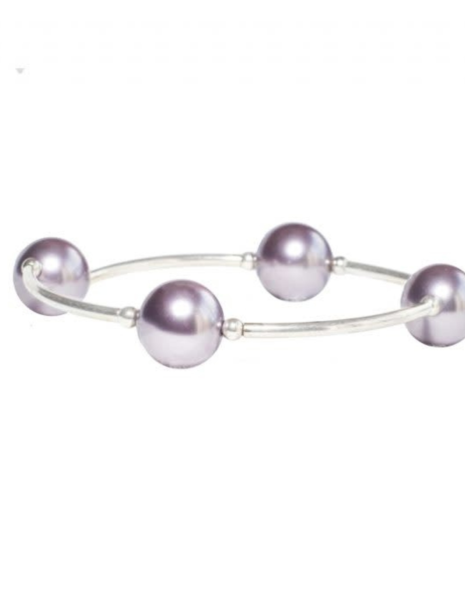 Made As Intended 12mm Mauve Pearl Blessing Bracelet