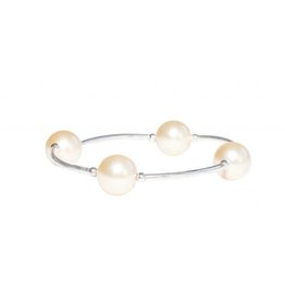 Made As Intended 12mm Light Gold Pearl Blessing Bracelet
