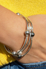 Made As Intended 8mm Silver Pearl Blessing Bracelet