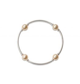 Made As Intended 8mm Light Gold Pearl Blessing Bracelet