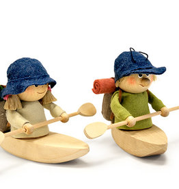 Nordic Dreams Hiking Boy in Kayak