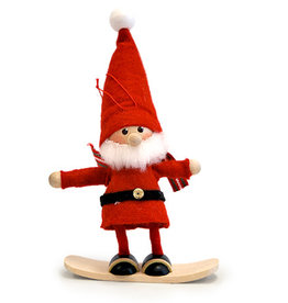 Nordic Dreams Snowboarding Santa