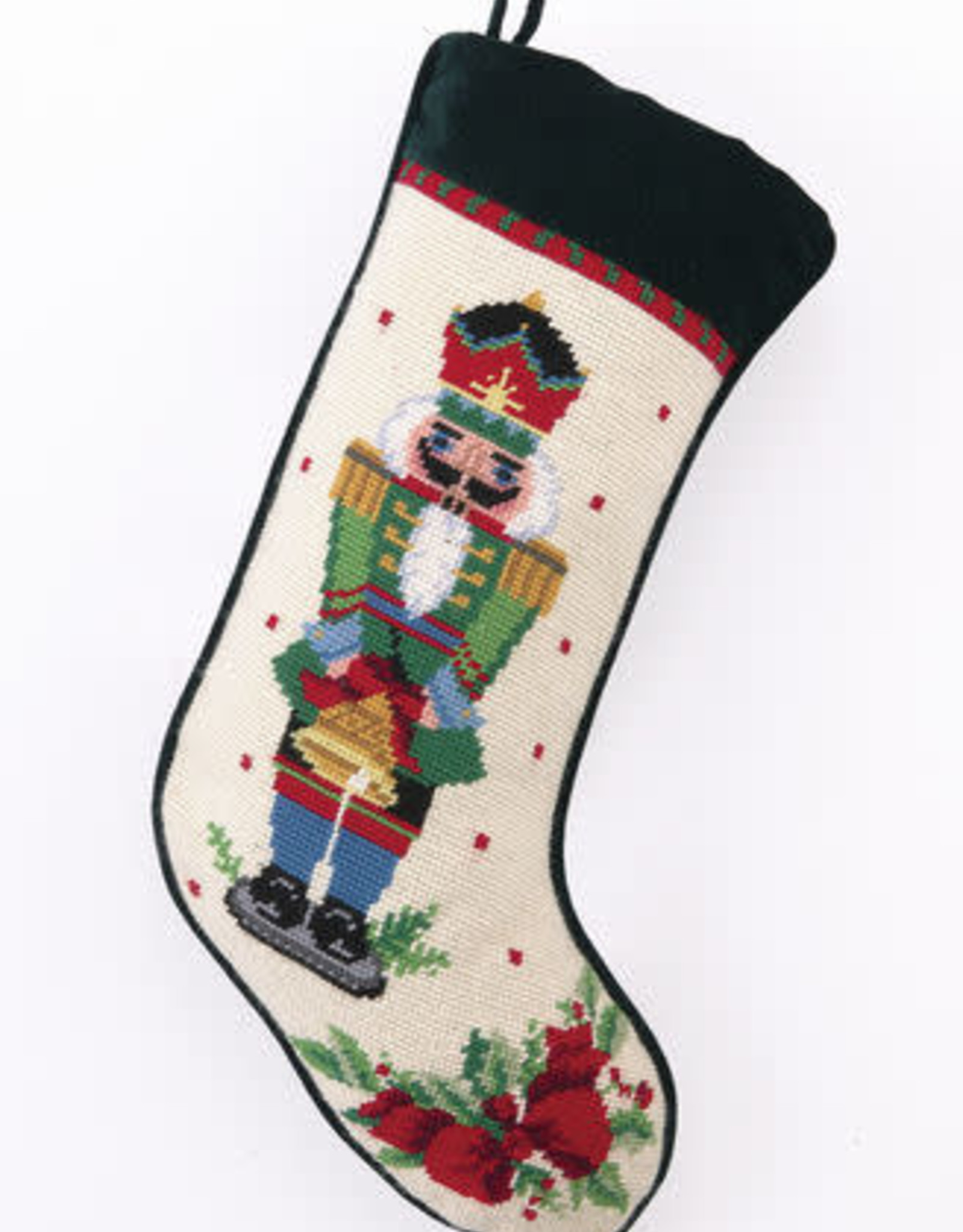 Stocking Nutcracker Melody Bell xx