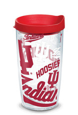 Tervis Tumbler 16oz Indiana/lid